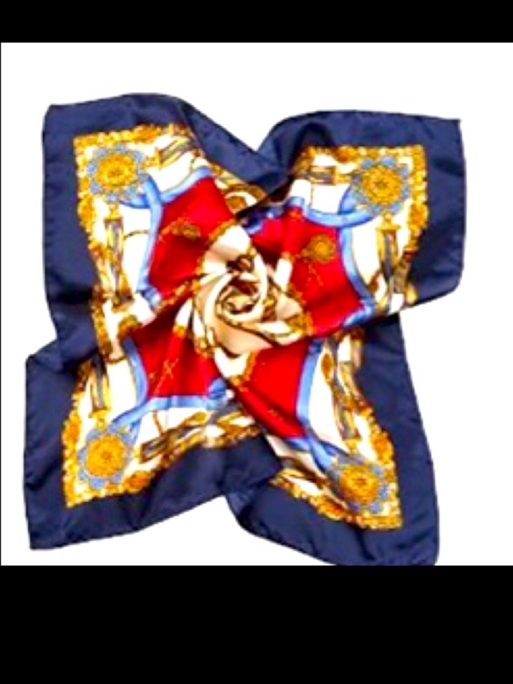 🆕NIP: Multi-Purpose Silk/Polyester Scarf/Wrap
